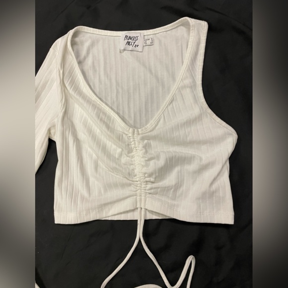 Princess Polly one sleeve crop top - Picture 7 of 8